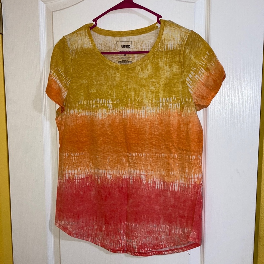🎉 Price Drop! Sonoma Size M Tie-Dyed Tee